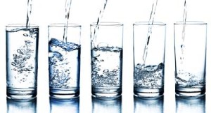 glasses of water