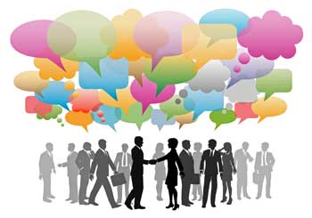 people networking