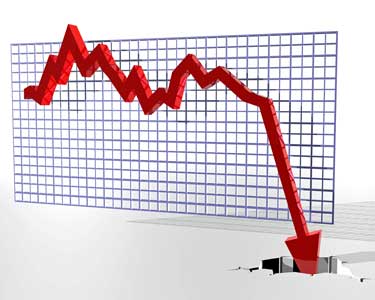 downward chart