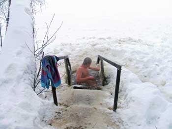 Old school sauna