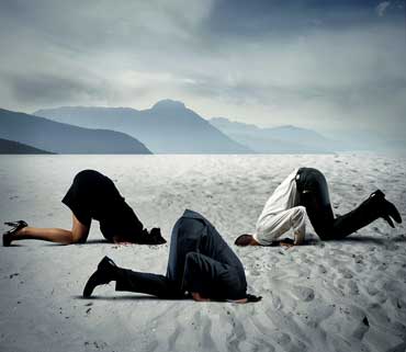 head in sand chronic fatigue syndrome