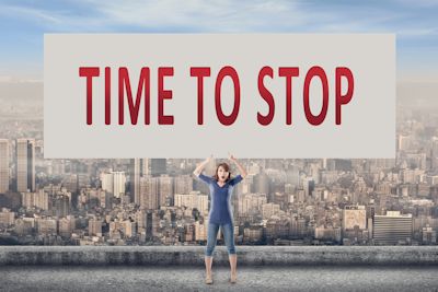time to stop