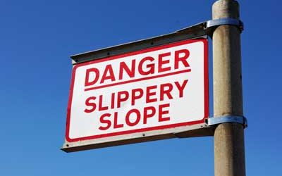 slippery slop
