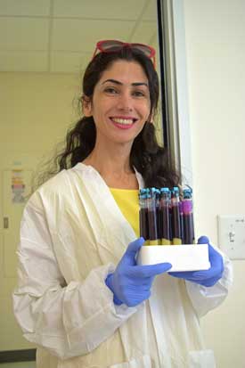 fereshtah blood sample chronic fatigue 