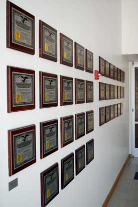 stanford genome center patent wall