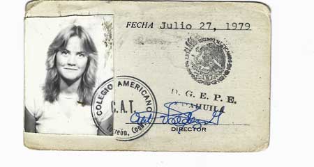 Terry high school Mexican ID