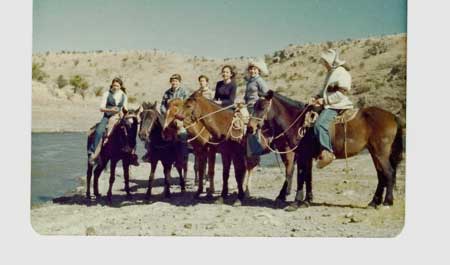 Horseback riding in Mexico