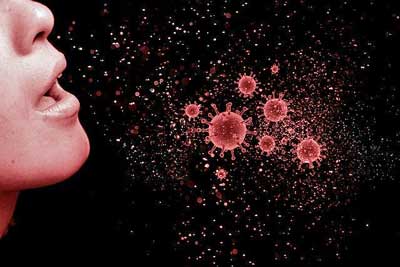 Coronavirus aerosolization