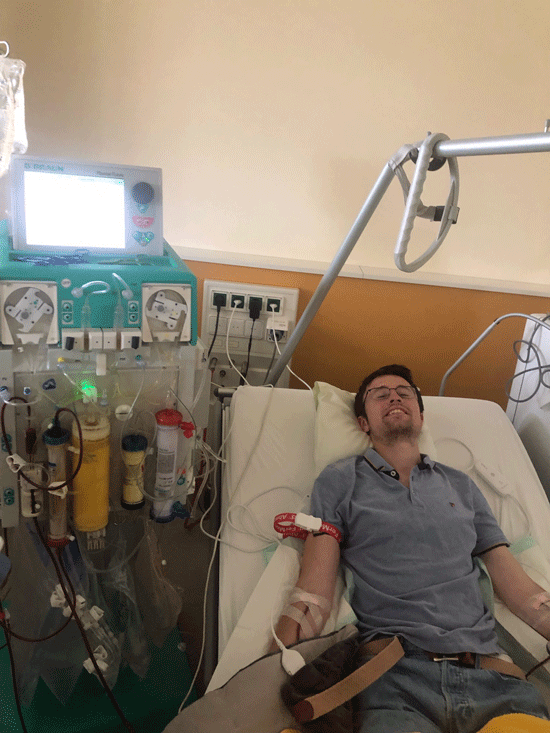 Patrick's HELP apheresis sessions