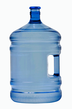 Five gallon bottle of water