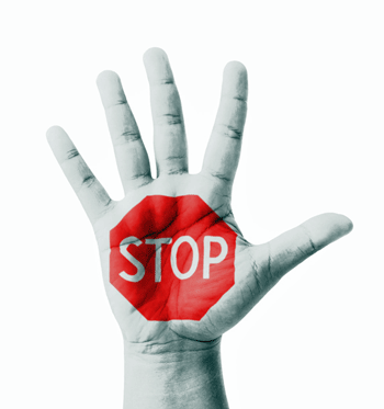 Stop hand