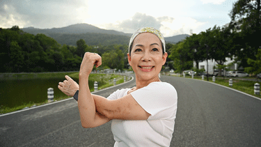 muscle endurance woman