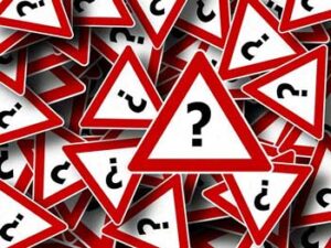 Question marks