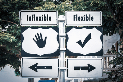 inflexible