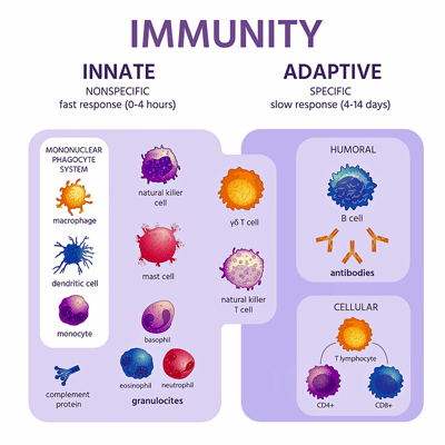 innate and adaptive immunity