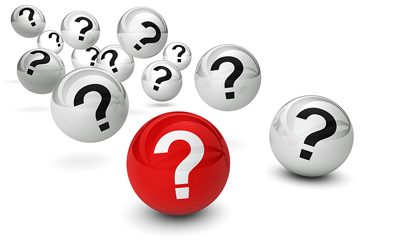 question marks